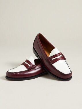 NWB Womens/Unisex Leather Penny GH BASS WEEJUNS LARSEN Loafers